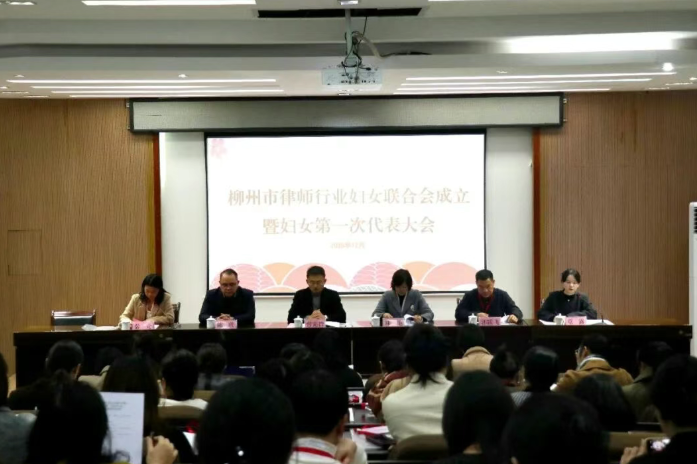 巾帼聚力绽芳华 法治护航启新程——柳州市律师行业妇女联合会正式成立